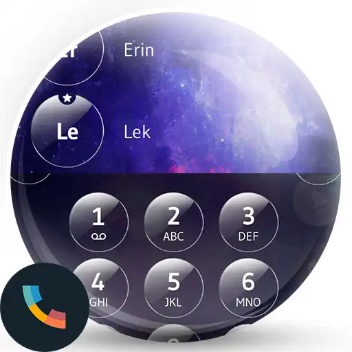 Play Theme Dialer Galaxy Glass APK
