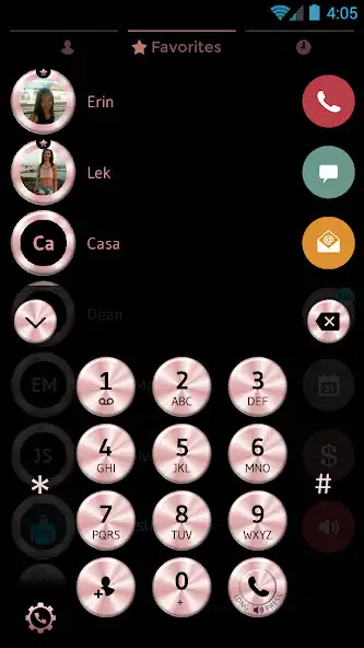Play Theme Dialer Metal Rose Gold as an online game Theme Dialer Metal Rose Gold with UptoPlay