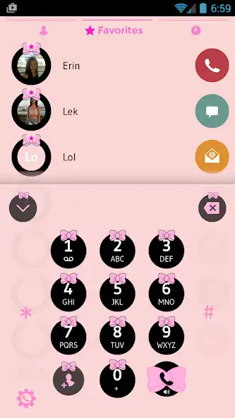 Play Theme Dialer Ribbon Pink as an online game Theme Dialer Ribbon Pink with UptoPlay