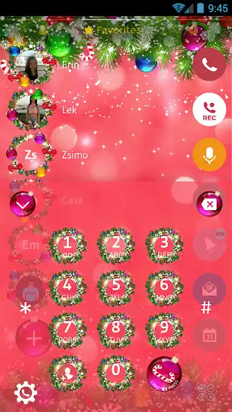 Play Theme Dialer Xmas Red as an online game Theme Dialer Xmas Red with UptoPlay