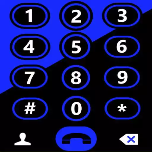 Free play online THEME EXDIALER MIXER BLUE BLK  APK