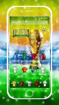 Play Theme Football Jersey Golden World Cup