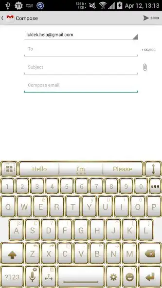 Play Theme for AI.type FrameW Gold  and enjoy Theme for AI.type FrameW Gold with UptoPlay
