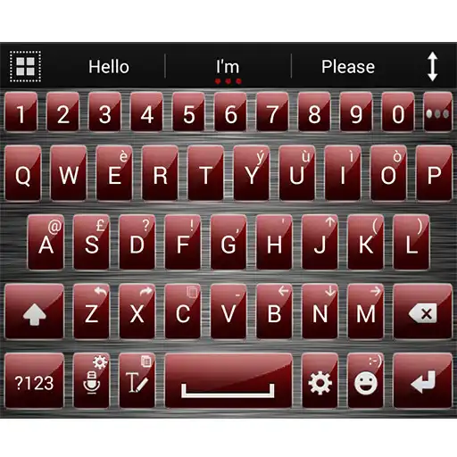 Play Theme for AI.type Metal Red APK Play Theme for AI.type Metal Red APK