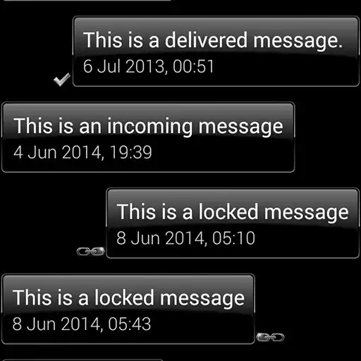 Play Theme for EvolveSMS Dusk Black APK
