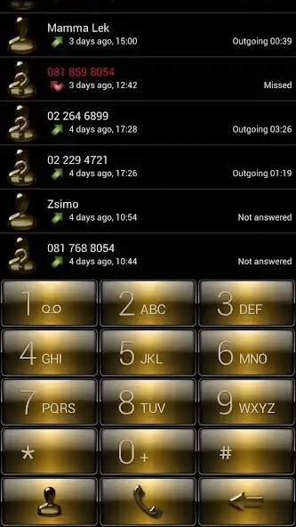 Play Theme for ExDialer Dusk Gold  and enjoy Theme for ExDialer Dusk Gold with UptoPlay