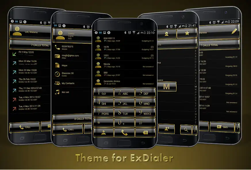 Play Theme for ExDialer Frame Gold  and enjoy Theme for ExDialer Frame Gold with UptoPlay
