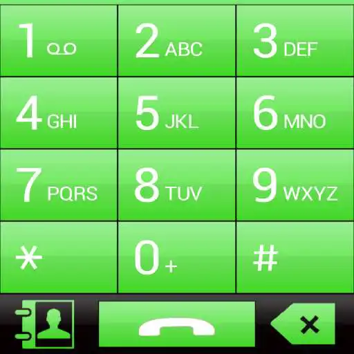 Play THEME FOR EXDIALER GLASS GREEN APK
