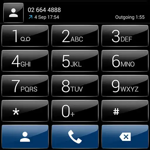 Play Theme for ExDialer GlossB Blue APK Play Theme for ExDialer GlossB Blue APK