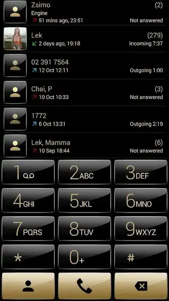 Play Theme for ExDialer GlossB Gold  and enjoy Theme for ExDialer GlossB Gold with UptoPlay