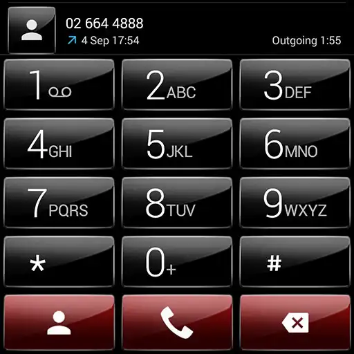 Play Theme for ExDialer GlossB Red APK Play Theme for ExDialer GlossB Red APK