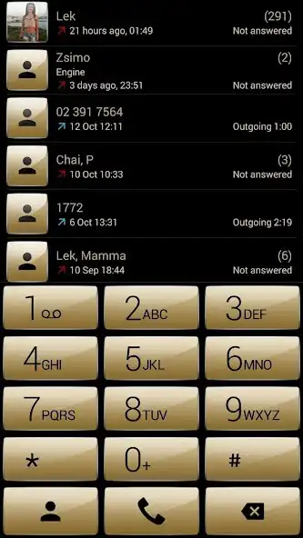 Play Theme for ExDialer Gloss Gold  and enjoy Theme for ExDialer Gloss Gold with UptoPlay