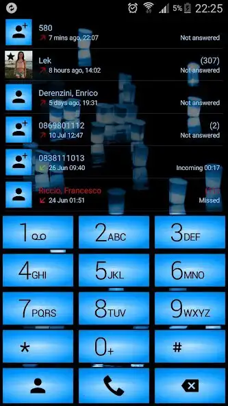 Play Theme for ExDialer Led Blue as an online game Theme for ExDialer Led Blue with UptoPlay