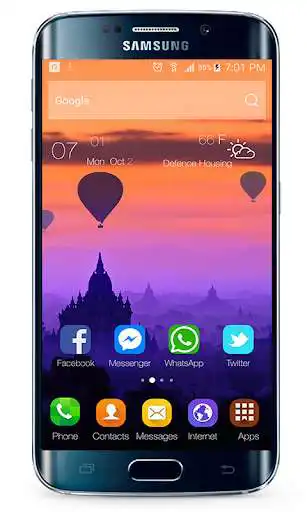 Play Theme for Huawei P30 Launcher  and enjoy Theme for Huawei P30 Launcher with UptoPlay