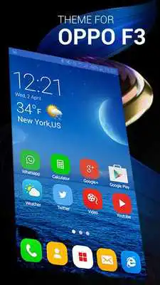 Play Theme for Oppo F3 Theme and Launcher Oppo F3 Plus