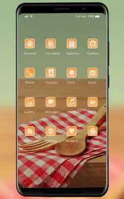 Play Theme for wooden desk red gingham wallpaper Play Theme for wooden desk red gingham wallpaper