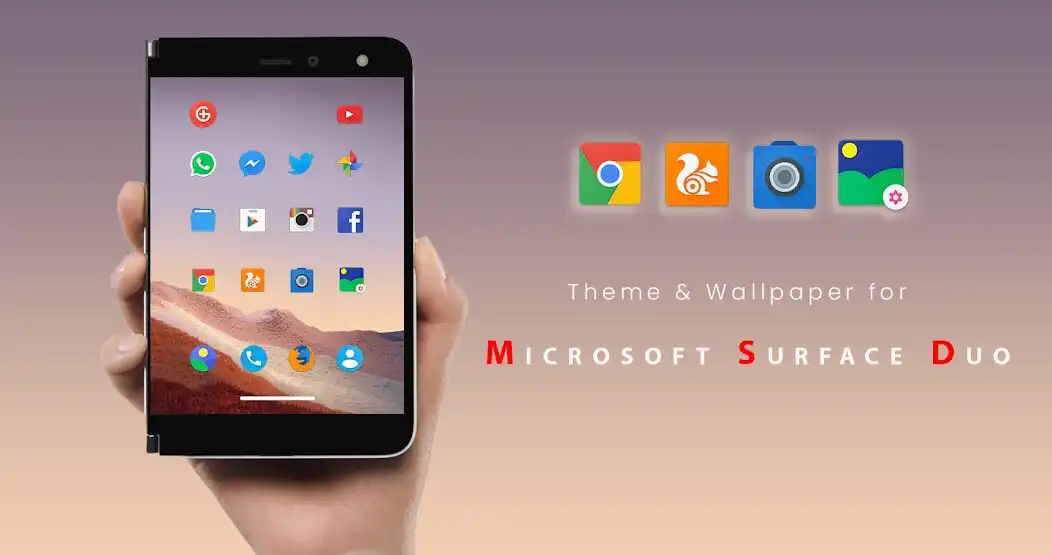 Play Theme fro Microsoft Surface Duo  and enjoy Theme fro Microsoft Surface Duo with UptoPlay