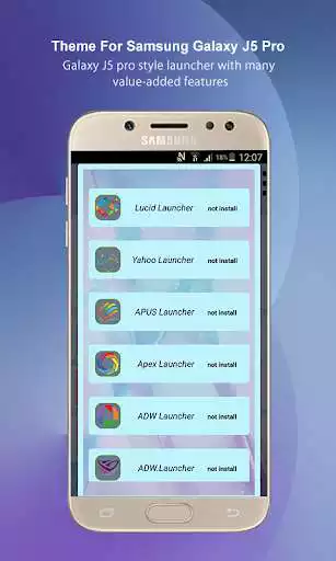 Play APK Theme Launcher for Galaxy J5 Pro  and enjoy Theme Launcher for Galaxy J5 Pro with UptoPlay com.redstonz.samsung.galaxy.waterdrop.A8.A5.s8.S8Plus.s7.a8.j7.j5.edge.launcher.theme
