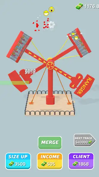 Play Themepark Manage 3D as an online game Themepark Manage 3D with UptoPlay