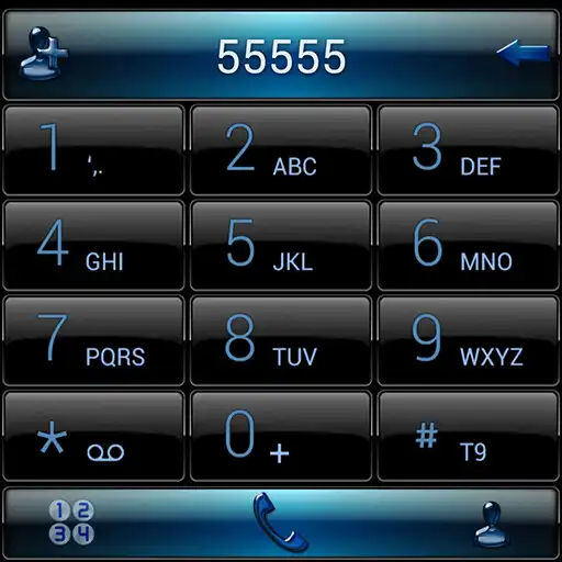 Play Theme RocketDial Dusk B Blue APK