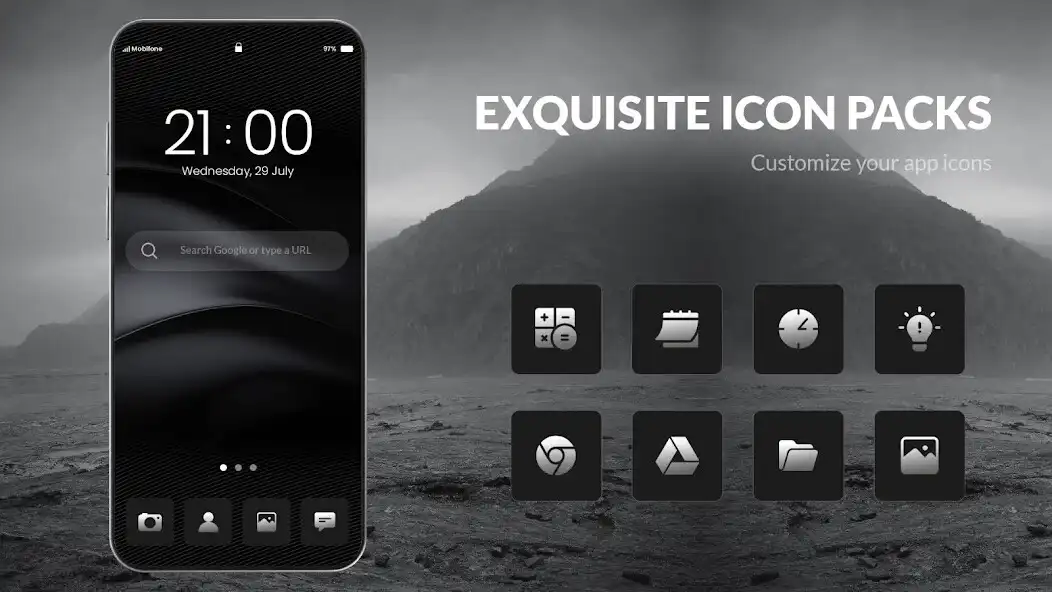 Play Themes - App Icons  Wallpaper as an online game Themes - App Icons  Wallpaper with UptoPlay