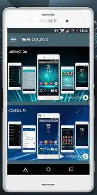 Play Themes Catalog X(Xperia Theme)