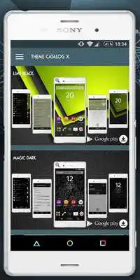 Play Themes Catalog X(Xperia Theme)