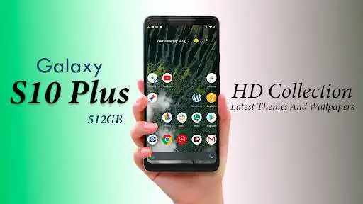 Play Themes for Galaxy S10 Plus 512GB:  S10 Launcher as an online game Themes for Galaxy S10 Plus 512GB:  S10 Launcher with UptoPlay