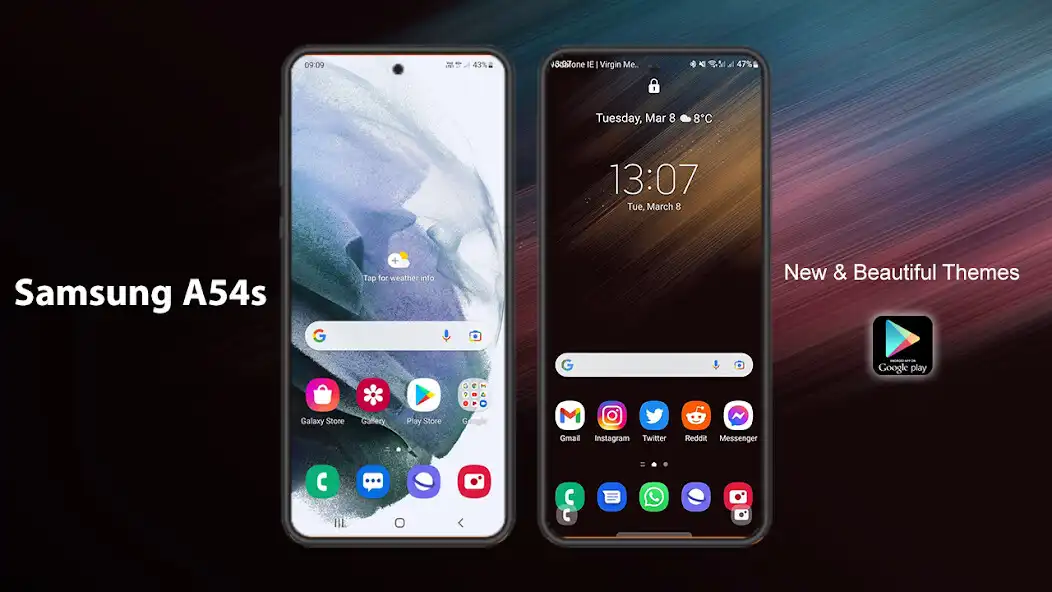 Play Themes for Samsung A54s as an online game Themes for Samsung A54s with UptoPlay