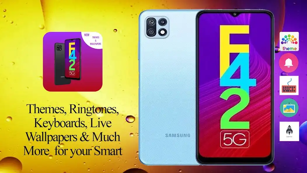 Play Themes for Samsung F42 5G as an online game Themes for Samsung F42 5G with UptoPlay
