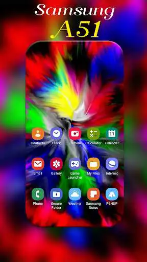 Play Themes for Samsung Galaxy A51: launcher for Galaxy  and enjoy Themes for Samsung Galaxy A51: launcher for Galaxy with UptoPlay