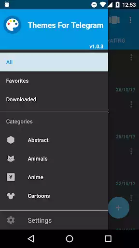 Play Themes For Telegram as an online game Themes For Telegram with UptoPlay