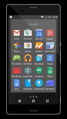Play Theme Square Gray