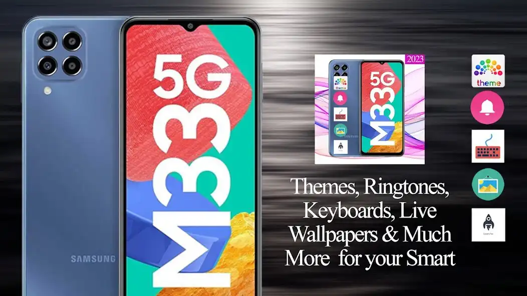 Play Themes Samsung Galaxy M33 Pro  and enjoy Themes Samsung Galaxy M33 Pro with UptoPlay