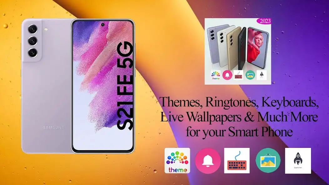 Play Themes Samsung Galaxy S21 FE as an online game Themes Samsung Galaxy S21 FE with UptoPlay