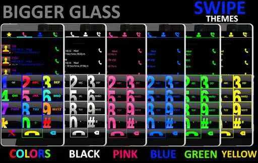 Play THEME SWIPE DIALER BIG BLACK GREEN as an online game THEME SWIPE DIALER BIG BLACK GREEN with UptoPlay