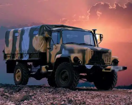 Play Theme With GAZ Russian Cars