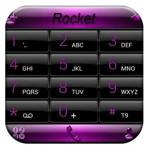 Free play online Theme x RocketDial Dusk BPink  APK