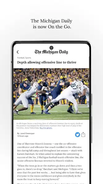 Play The Michigan Daily  and enjoy The Michigan Daily with UptoPlay