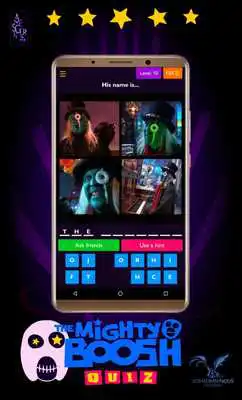 Play The Mighty Boosh - Quiz Game