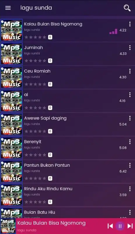 Play the most popular Doel Sumbang song
