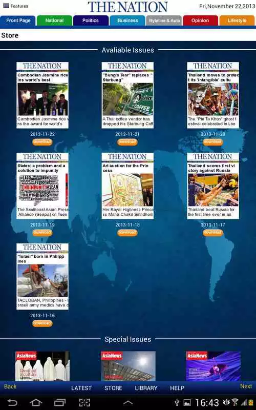 Play The Nation for Android Tablet Play The Nation for Android Tablet