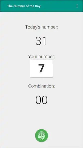 Play The Number of the Day as an online game The Number of the Day with UptoPlay