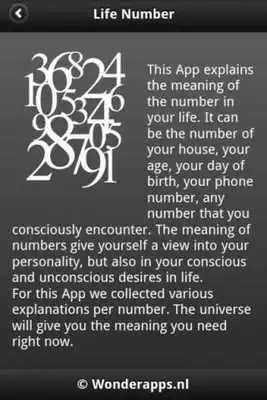 Play The Number of your Life
