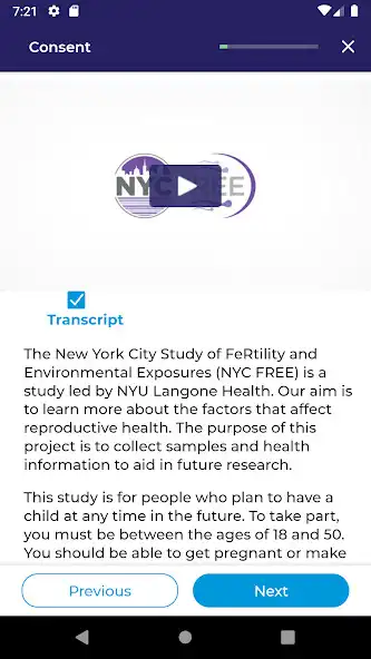 Play The NYCFREE Study as an online game The NYCFREE Study with UptoPlay