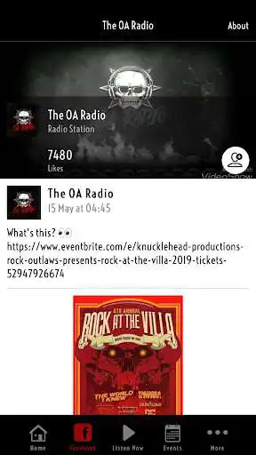 Play The OA Radio App as an online game The OA Radio App with UptoPlay