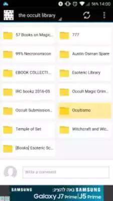 Play the occult library