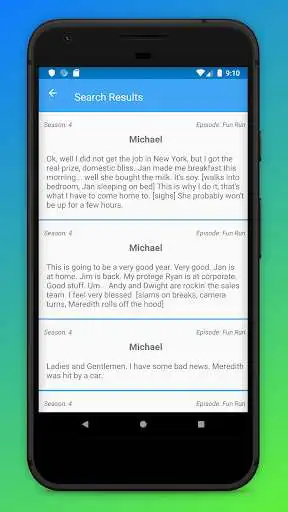 Play The Office Quotes Database as an online game The Office Quotes Database with UptoPlay
