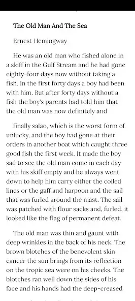 Play The Old Man and The Sea as an online game The Old Man and The Sea with UptoPlay