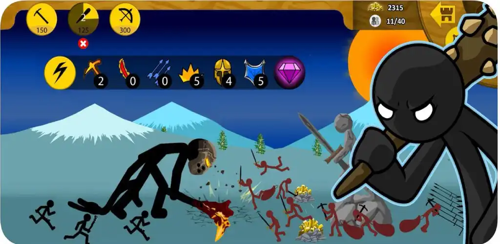 Play The old Stickman war legacy  and enjoy The old Stickman war legacy with UptoPlay